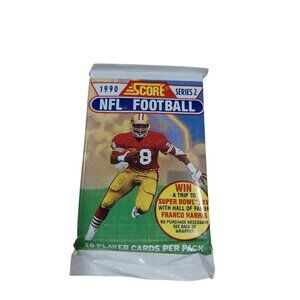 1990 Score NFL Football Series 2 Sealed Pack 16 Player Cards Collectible Trading